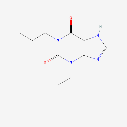 1,3-Dipropylxanthine (CAS: 31542-62-8) - Chemical Structure and Molecular Formula 