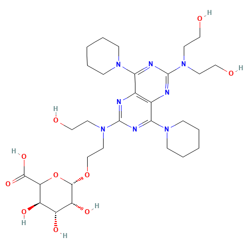 Dipyridamole Mono-O-b-D-glucuronide (CAS: 63912-02-7) - Related Chemical Product