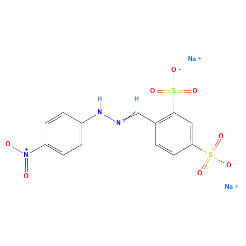 2,4-Disulfobenzaldehyde-4'-nitrophenylhydrazine Disodium Salt (CAS: 193149-77-8) - Related Chemical Product