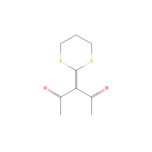 3-(1,3-Dithian-2-ylidene)pentane-2,4-dione (CAS: 55727-23-6) - Related Chemical Product