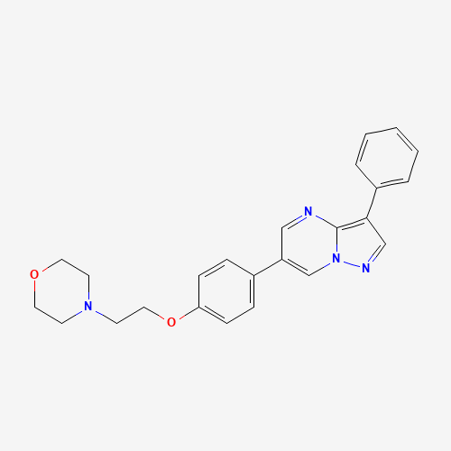 DMH 4 (CAS: 515880-75-8) - Chemical Structure and Molecular Formula 