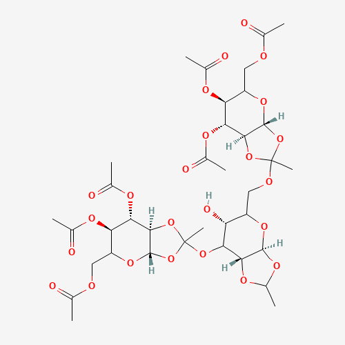 3,6-Di-O-(3,4,6-tri-O-acetyl-b-D-mannopyranosylethylidyne)-1,2-O-ethylidene-b-D-mannopyranose (CAS: 230963-26-5) - Related Chemical Product