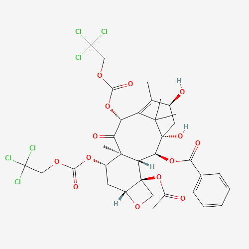 7,10-Di-O-trichloroethoxycarbonyl-10-deacetyl Baccatin III (CAS: 95603-44-4) - Related Chemical Product