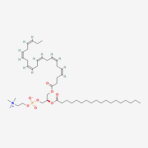 1-Docosahexaenoin-2-stearoyl 3-Phosphocholine (CAS: 99264-99-0) - Chemical Structure and Molecular Formula 