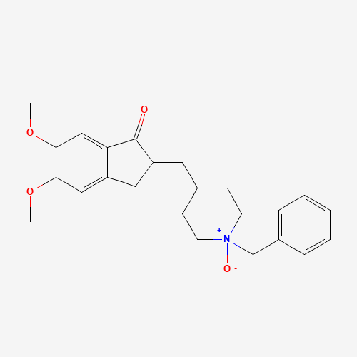 rac-(cis/trans) Donepezil N-Oxide (CAS: 120013-84-5) - Chemical Structure and Molecular Formula 