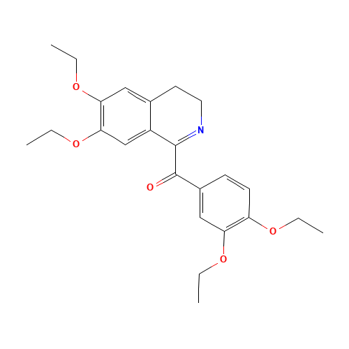 Drotaveraldine (CAS: 54088-62-9) - Chemical Structure and Molecular Formula 