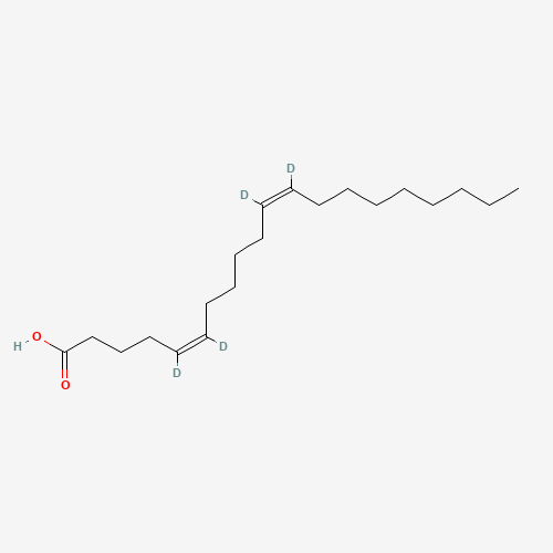 (Z,Z)-5,11-Eicosadienoic Acid (CAS: 1268627-54-8) - Chemical Structure and Molecular Formula 