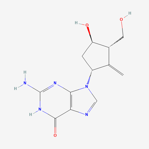 ent-Entecavir (CAS: 188399-46-4) - Chemical Structure and Molecular Formula 