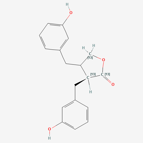 rac Enterolactone -13C3 (CAS: 918502-72-4) - Related Chemical Product