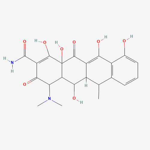 4-Epi-6-epi Doxycycline (CAS: 97583-08-9) - Chemical Structure and Molecular Formula 