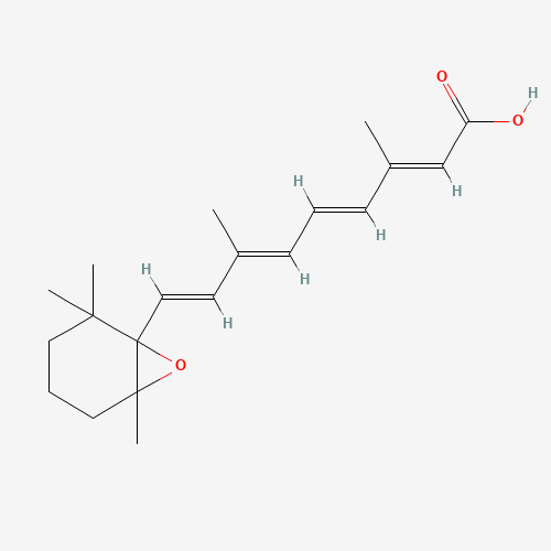 all-trans 5,6-Epoxy Retinoic Acid (CAS: 13100-69-1) - Chemical Structure and Molecular Formula 