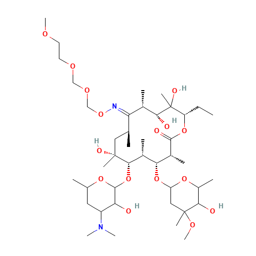 (9E)-Erythromycin 9-[O-[[(2-Methoxyethoxy)methoxy]methyl]oxime] (CAS: 425365-64-6) - Related Chemical Product