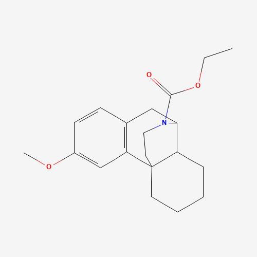 17-Ethoxycarbonyl-3-methoxymorphinan (CAS: 524713-55-1) - Related Chemical Product