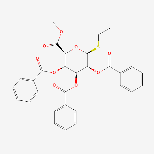 Ethyl 2,3,4-Tri-O-benzoyl-b-D-thioglucopyranosiduronic Acid Methyl Ester (CAS: 302965-09-9) - Related Chemical Product