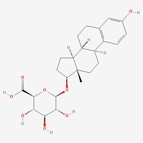 17b-Estradiol 17b-D-Glucuronide (CAS: 1806-98-0) - Chemical Structure and Molecular Formula 