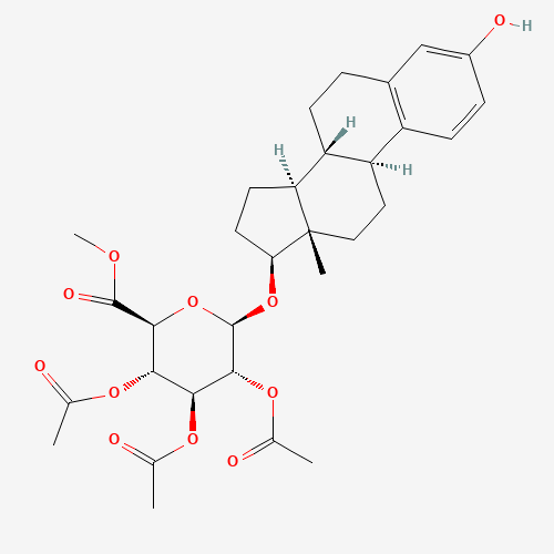 17b-Estradiol 17-(2,3,4-Tri-O-acetyl-b-D-glucuronide Methyl Ester) (CAS: 14364-66-0) - Related Chemical Product