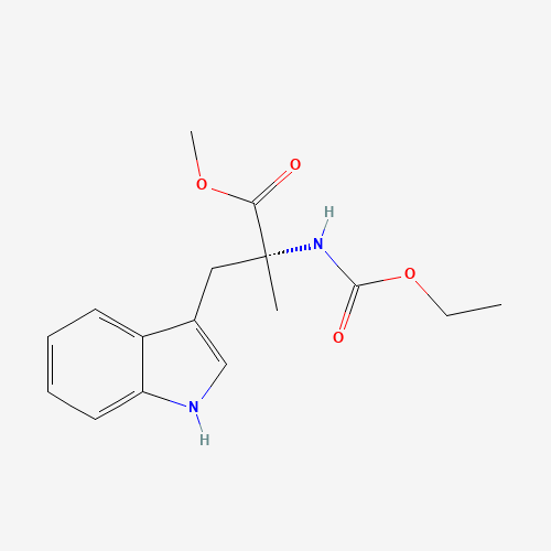(S)-N-(Ethoxycarbonyl)-a-methyl-D-tryptophan Methyl Ester (CAS: 170458-98-7) - Related Chemical Product