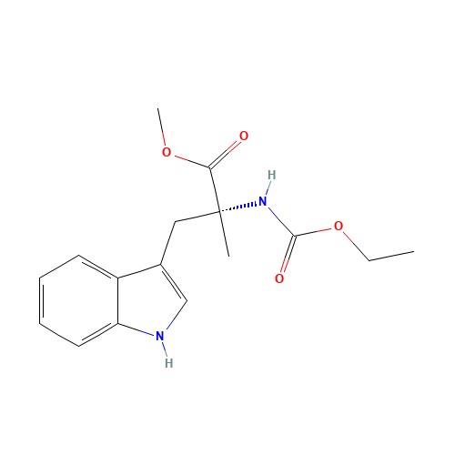 (S)-N-(Ethoxycarbonyl)-a-methyl-D-tryptophan Methyl Ester (CAS: 170458-98-7) - Related Chemical Product