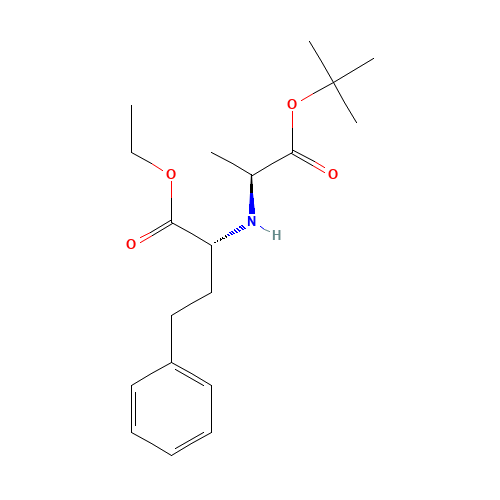 N-[1-(R)-Ethyloxycarbonyl-3-phenylpropyl]-L-alanine tert-Butyl Ester (CAS: 80828-28-0) - Related Chemical Product