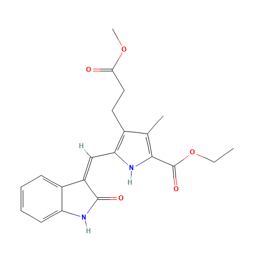 5-Ethoxycarbonyl SU 5402 Methyl Ester (CAS: 258831-76-4) - Related Chemical Product