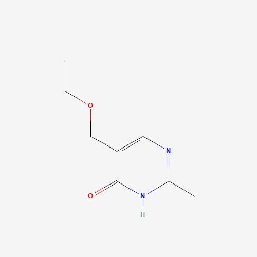 5-(Ethoxymethyl)-2-methyl-4-pyrimidinone (CAS: 5423-97-2) - Chemical Structure and Molecular Formula 