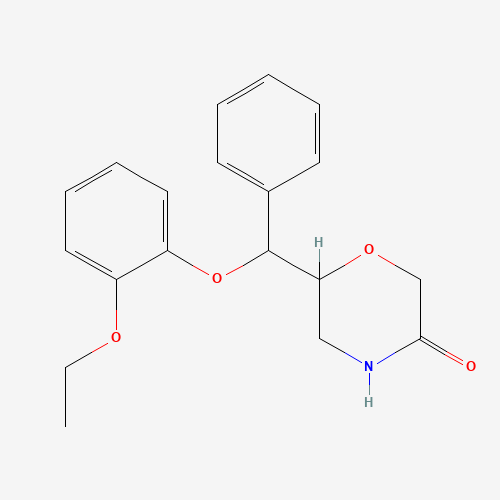 rel-(2R,3R)-6-[a-(2-Ethoxyphenoxy)benzyl]morpholin-3-one (CAS: 98769-79-0) - Related Chemical Product