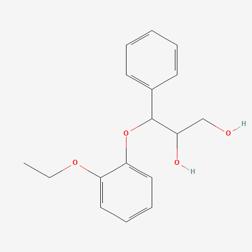 (2RS,3RS)-3-(2-Ethoxyphenoxy)-1,2-dihydroxy-3-phenylpropane (CAS: 98769-69-8) - Related Chemical Product