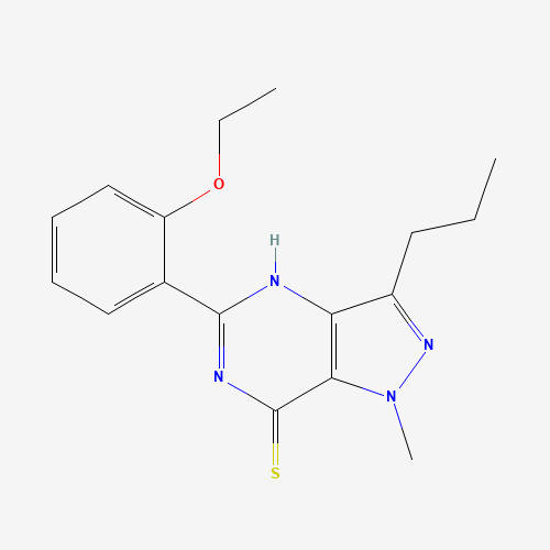 5-(2-Ethoxyphenyl)-1,6-dihydro-1-methyl-3-propyl-7H-pyrazolo[4,3-d]pyrimidine-7-thione (CAS: 479074-06-1) - Related Chemical Product
