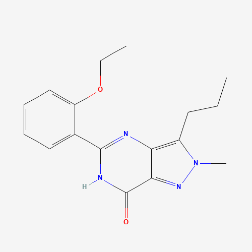 5-(2-Ethoxyphenyl)-2,6-dihydro-2-methyl-3-propyl-7H-pyrazolo[4,3-d]pyrimidin-7-one (CAS: 501120-40-7) - Related Chemical Product