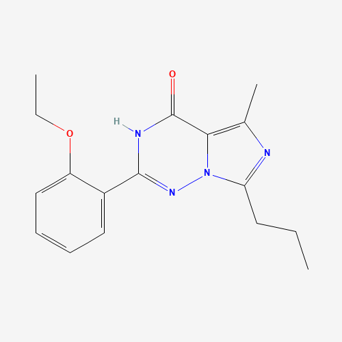 2-(2-Ethoxyphenyl)-5-methyl-7-propyl-3H-imidazo[5,1-f][1,2,4]triazin-4-one (CAS: 224789-21-3) - Related Chemical Product