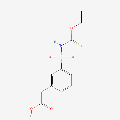 3-Ethoxythiocarbonylsulfamyl-phenyl Acetic Acid (CAS: 887354-92-9) - Related Chemical Product