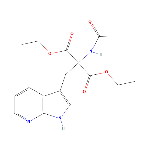 Ethyl a-Acetamido-a-carbethoxy-b-(7-aza-3-indolyl)propionate (CAS: 211179-97-4) - Related Chemical Product