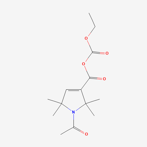 Ethyl 1-Acetyl-2,2,5,5-tetramethyl-3-pyrroline-3-carbonyloxyformate (CAS: 1076200-09-3) - Related Chemical Product