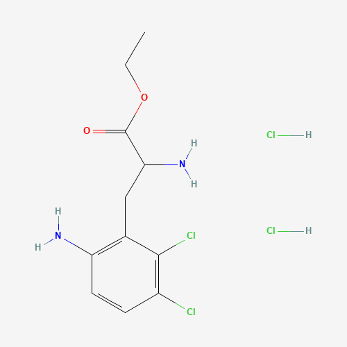 Ethyl 2-(6-Amino-2,3-dichlorobenzyl)glycine Dihydrochloride (CAS: 882301-57-7) - Related Chemical Product