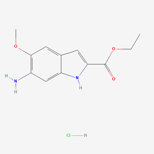 Ethyl 6-Amino-5-methoxyindole-2-carboxylate Hydrochloride (CAS: 1189986-62-6) - Related Chemical Product