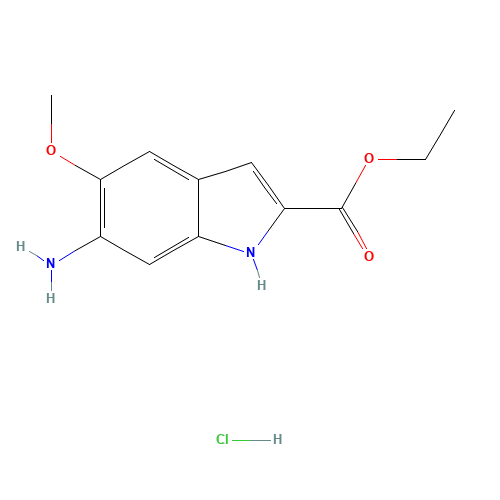 Ethyl 6-Amino-5-methoxyindole-2-carboxylate Hydrochloride (CAS: 1189986-62-6) - Related Chemical Product