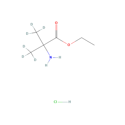 Ethyl 2-Amino-2-methyl-1-propionate-d6 Hydrochloride (CAS: 1189862-01-8) - Related Chemical Product