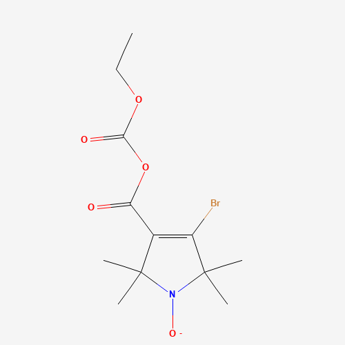 Ethyl 4-Bromo-1-oxyl-2,2,5,5-tetramethyl-δ3-pyrroline-3-carboxylate (CAS: 215956-48-2) - Related Chemical Product