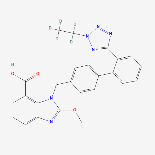 2H-2-Ethyl-d5 Candesartan (CAS: 1246820-58-5) - Related Chemical Product