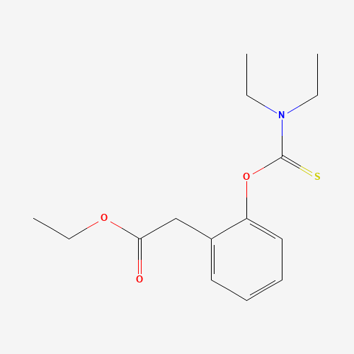 Ethyl [2-Diethylaminothiocarboxyl)]phenylacetate (CAS: 1076198-04-3) - Related Chemical Product