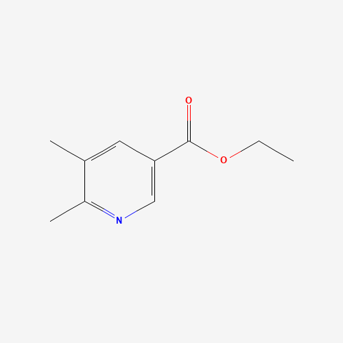 Ethyl 5,6-Dimethylnicotinate (CAS: 77629-53-9) - Chemical Structure and Molecular Formula 