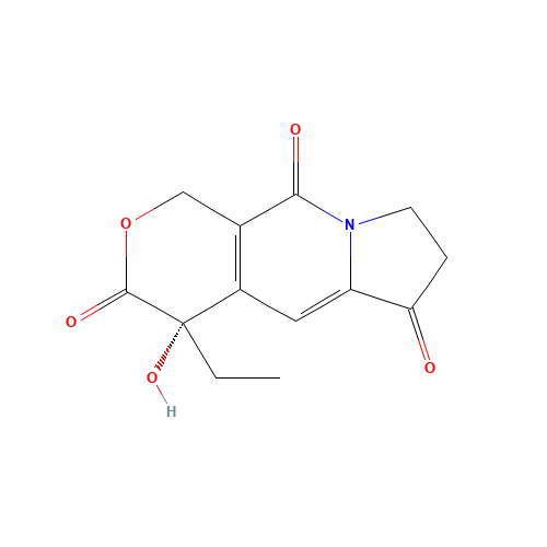 (4S)-4-Ethyl-7,8-dihydro-4-hydroxy-1H-pyrano[3,4-f]indolizine-3,6,10(4H)-trione (CAS: 110351-94-5) - Related Chemical Product