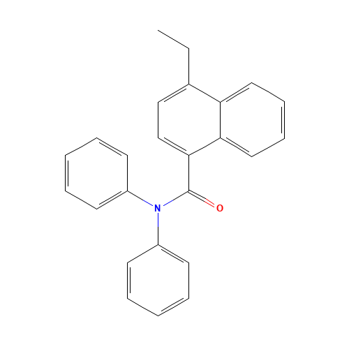 4-Ethyl-N,N-diphenyl-1-naphthalenecarboxamide (CAS: 824430-38-8) - Related Chemical Product