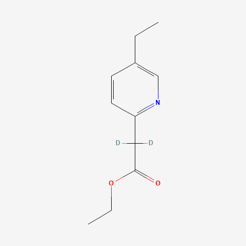 Ethyl (5-Ethyl-2-pyridinyl)-1,1-d2-acetate (CAS: 1189654-25-8) - Related Chemical Product