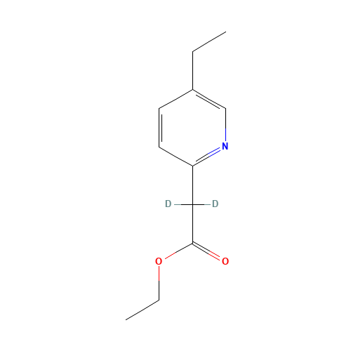 Ethyl (5-Ethyl-2-pyridinyl)-1,1-d2-acetate (CAS: 1189654-25-8) - Related Chemical Product