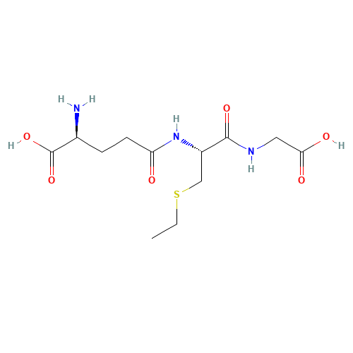 S-Ethylglutathione (CAS: 24425-52-3) - Chemical Structure and Molecular Formula 