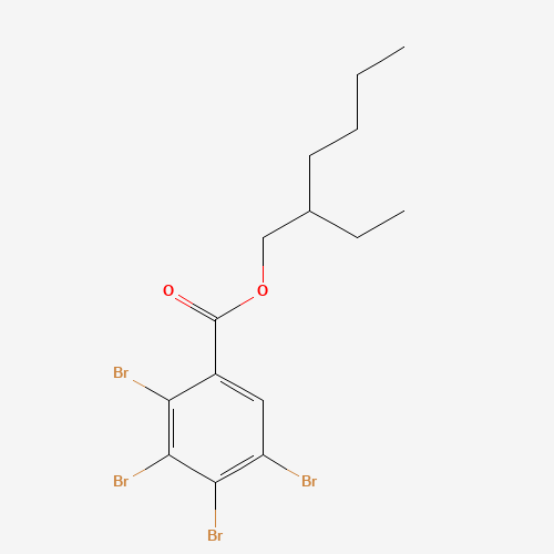 2-Ethylhexyl 2,3,4,5-Tetrabromobenzoate (CAS: 183658-27-7) - Chemical Structure and Molecular Formula 