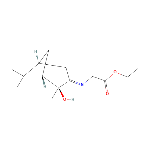 (1S,2S,5S)-Ethyl [(2-Hydroxypinan-3-ylene)amino]acetate (CAS: 90473-00-0) - Related Chemical Product