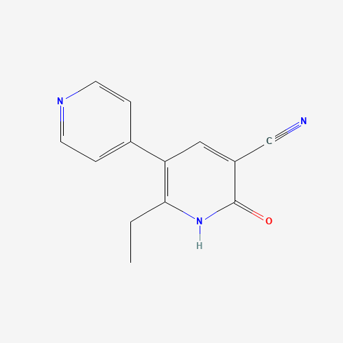 2-Ethyl Milrinone (CAS: 78504-63-9) - Chemical Structure and Molecular Formula 