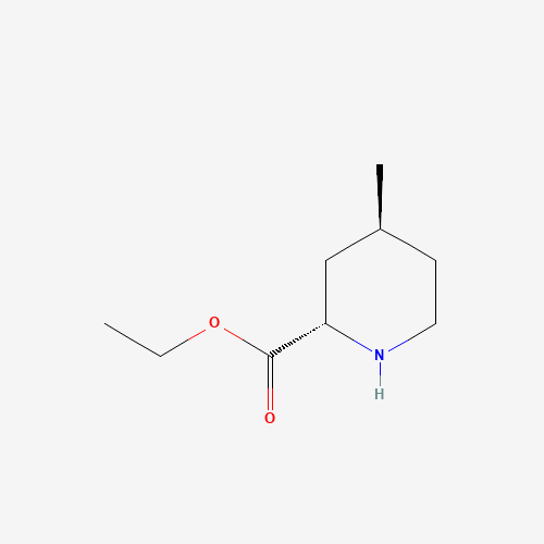 Ethyl (2S,4S)-4-Methylpipecolate (CAS: 78306-52-2) - Chemical Structure and Molecular Formula 